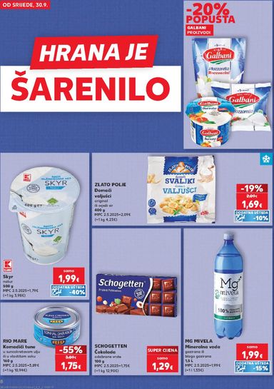 Katalog Kaufland - Kaufland - Ti si naš broj 1 vrijedi od 30.09. do 06.10. - stranica 8