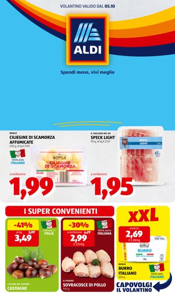 Volantino ALDI - ALDI valido dal 05/10 al 11/10 - pagina 1