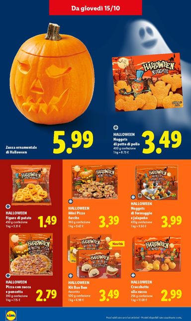 Volantino Lidl - Lidl - Da Lidl ogni brivido vale davvero valido dal 01/10 al 31/10 - pagina 12