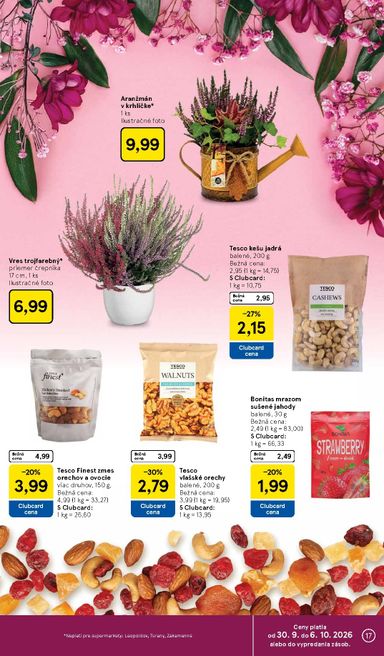 Leták Tesco - Tesco supermarket od 30.09. do 06.10. - strana 17