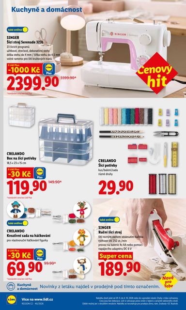 Leták Lidl - Lidl - Spotřební zboží od 29.09. do 04.10. - strana 9