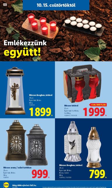 Akciós újság Lidl - Lidl érvényes 10.15.-tól 10.21.-ig - 22 oldal