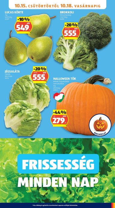 Akciós újság Aldi - Aldi érvényes 10.15.-tól 10.21.-ig - 7 oldal