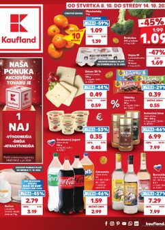 Kaufland leták platný od štvrtka 08.10.