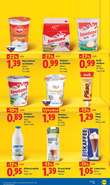 Leták Lidl - Lidl - Dlhodobo zlacnené od 03.07. do 31.12. - strana 12