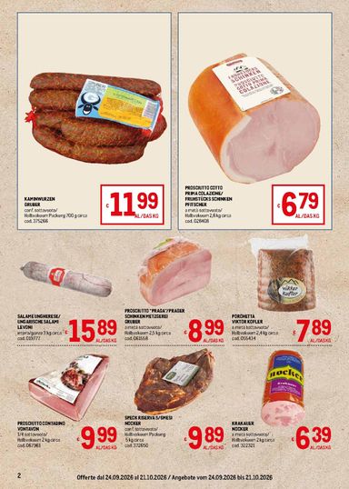 Volantino METRO - Metro - Offerte Alto Adige Südtirol valido dal 24/09 al 21/10 - pagina 2