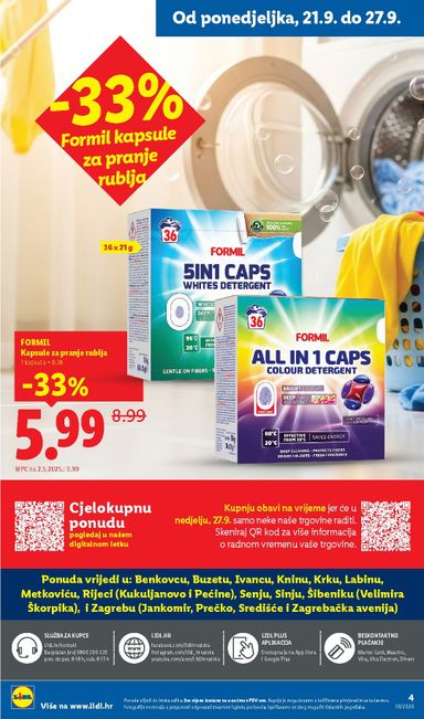 Katalog Lidl - Lidl - Super Ponuda vrijedi od 21.09. do 27.09. - stranica 4