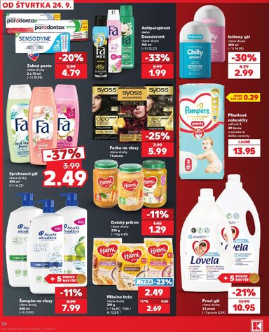 Leták Kaufland - Kaufland od 24.09. do 30.09. - strana 56