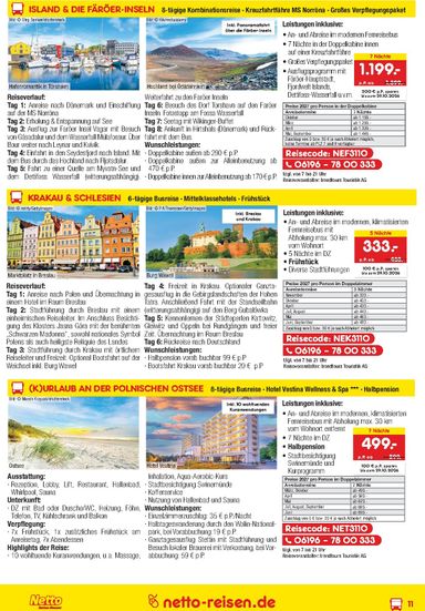 Prospekt Netto - Netto Marken Discount - Reisen gültig ab 01.10. bis 31.10. - seite 11
