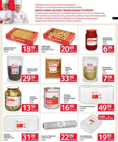 Gazetka Selgros - Selgros cash&carry - Oferta dla gastronomii od 24.09. do 07.10. - strona 3