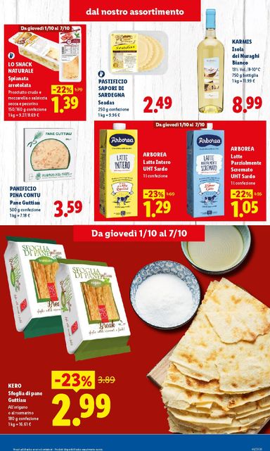 Volantino Lidl - Lidl - Sardegna valido dal 01/10 al 07/10 - pagina 3
