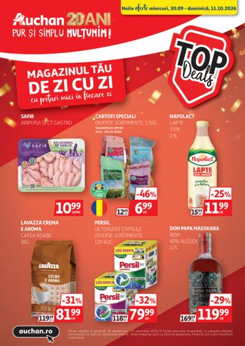 Catalogul Auchan - Auchan de la 30.09. până la 11.10. - pagina 1