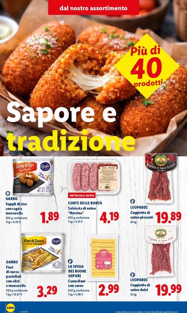 Volantino Lidl - Lidl - Centro Italia valido dal 01/10 al 07/10 - pagina 2