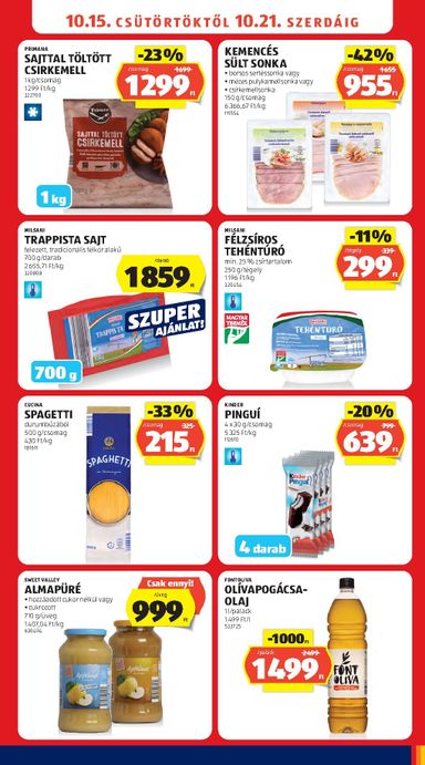 Akciós újság Aldi - Aldi érvényes 10.15.-tól 10.21.-ig - 9 oldal