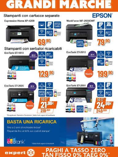 Volantino Expert - expert valido dal 24/09 al 07/10 - pagina 30