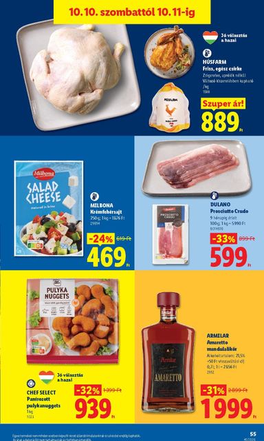 Akciós újság Lidl - Lidl érvényes 10.08.-tól 10.14.-ig - 55 oldal
