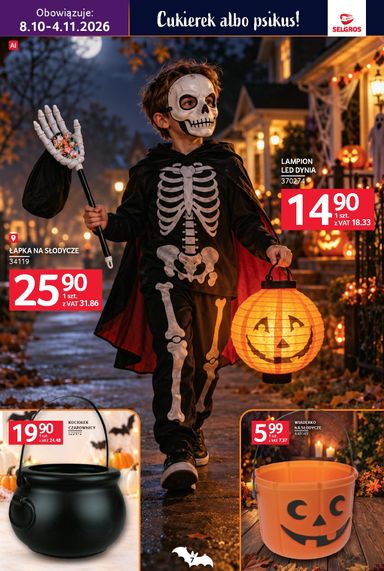 Gazetka Selgros - Selgros cash&carry - Katalog Halloween od 08.10. do 04.11. - strona 7
