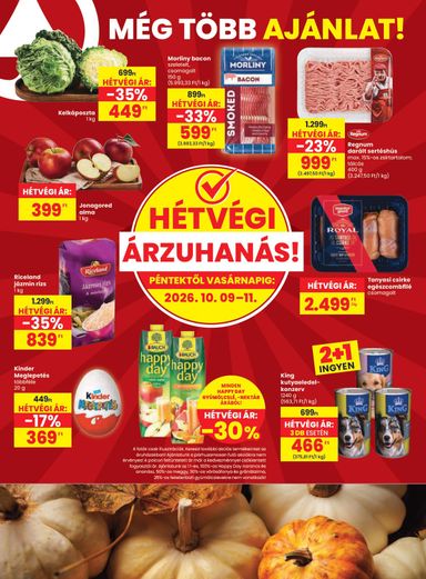 Akciós újság Spar - SPAR érvényes 10.08.-tól 10.14.-ig - 24 oldal