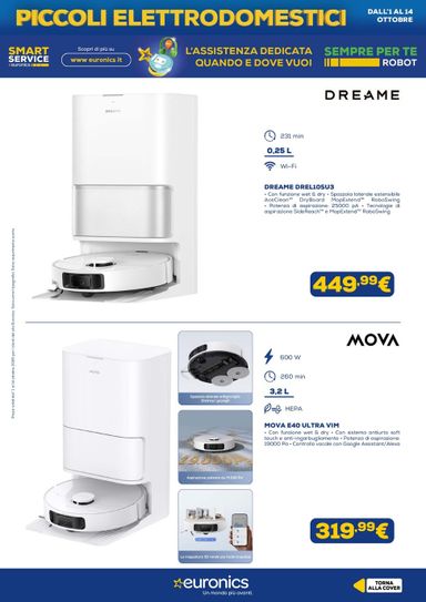 Volantino Euronics - Euronics - Piccoli Elettrodomestici valido dal 01/10 al 14/10 - pagina 12