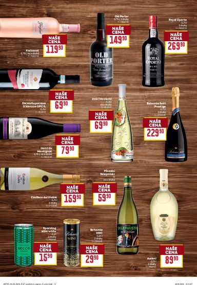 Leták Billa - Billa - Katalog: Podzimní nápoje od 30.09. do 20.10. - strana 12