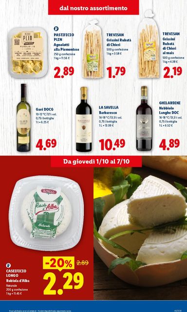 Volantino Lidl - Lidl - Piemonte valido dal 01/10 al 07/10 - pagina 3
