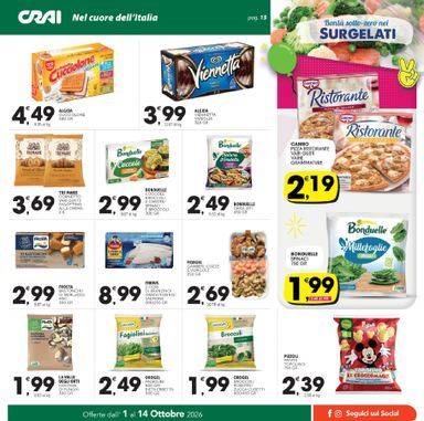 Volantino Crai - Crai - Palermo, Sicilia valido dal 01/10 al 14/10 - pagina 15