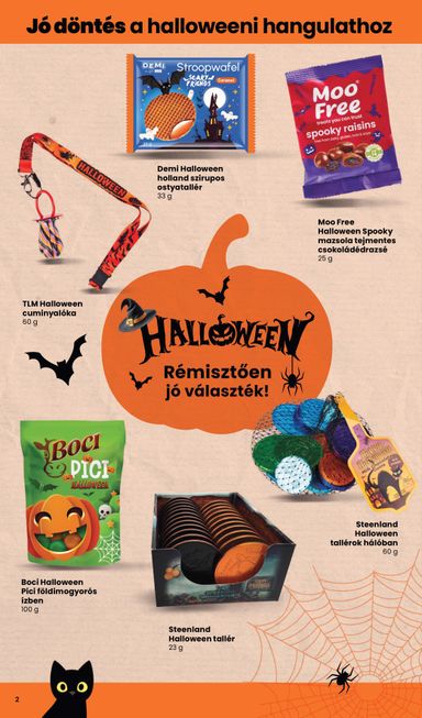 Akciós újság Spar - SPAR - Halloween katalógus érvényes 10.01.-tól 10.31.-ig - 2 oldal