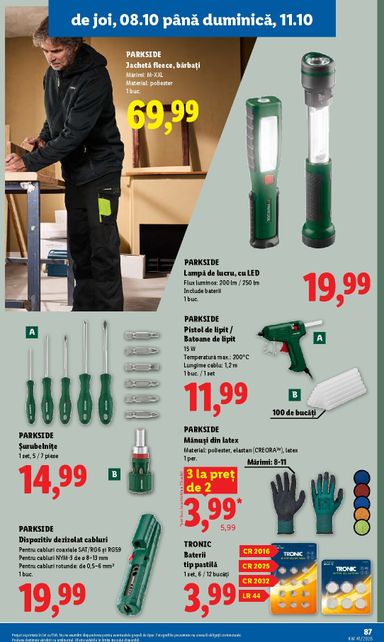 Catalogul Lidl - Lidl de la 05.10. până la 11.10. - pagina 87