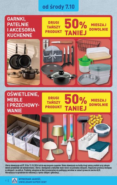 Gazetka ALDI - ALDI - Artykuły przemysłowe i tekstylia od 07.10. do 10.10. - strona 2
