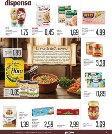 Volantino Piccolo - Piccolo valido dal 28/09 al 11/10 - pagina 19