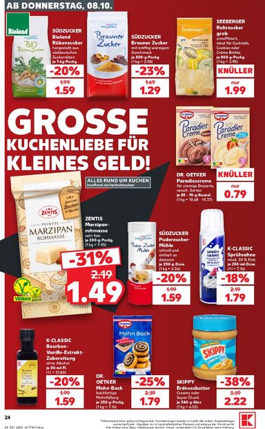 Leták Kaufland Německo - Kaufland Německo od 08.10. do 14.10. - strana 24