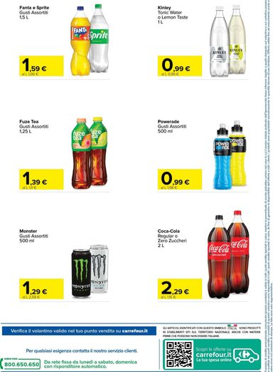 Volantino Carrefour - Carrefour - Speciale Coca-Cola valido dal 15/09 al 12/10 - pagina 2