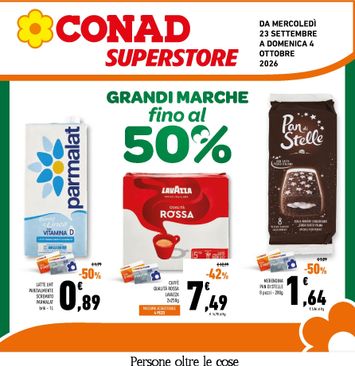 Volantino Conad Superstore - Conad Superstore valido dal 23/09 al 04/10 - pagina 1