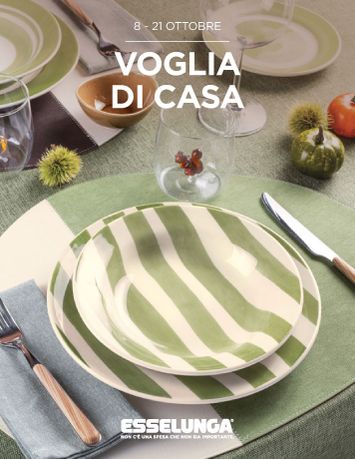 Volantino Esselunga - Esselunga - Voglia di Casa valido dal 08/10 al 21/10 - pagina 1