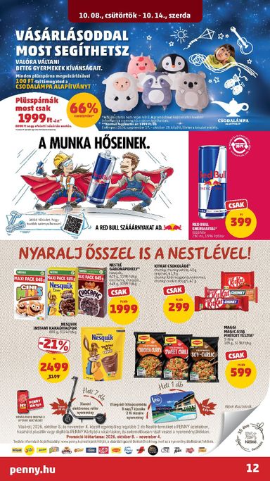 Akciós újság PENNY - PENNY érvényes 10.08.-tól 10.14.-ig - 16 oldal