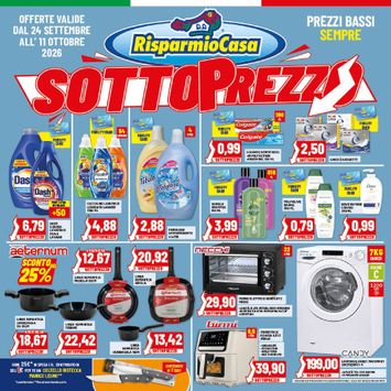 Volantino Risparmio Casa - Risparmio Casa valido dal 24/09 al 11/10 - pagina 1