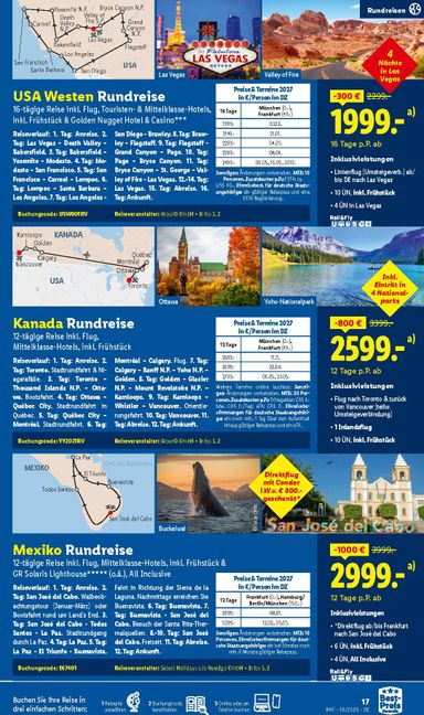 Prospekt Lidl - Lidl - Reise-Highlights gültig ab 30.09. bis 31.10. - seite 17