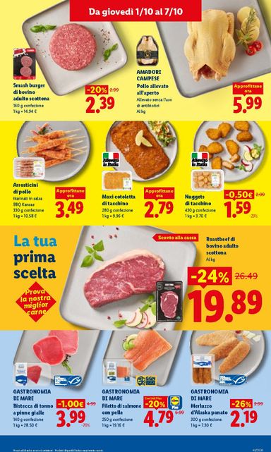 Volantino Lidl - Lidl valido dal 01/10 al 07/10 - pagina 9