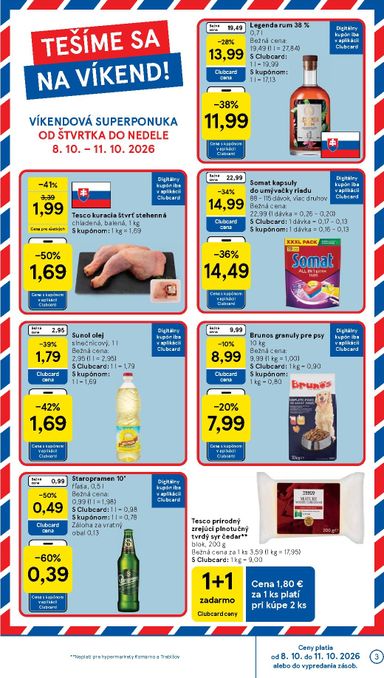 Leták Tesco - Tesco od 07.10. do 13.10. - strana 3
