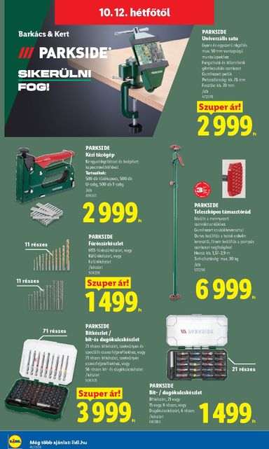 Akciós újság Lidl - Lidl érvényes 10.08.-tól 10.14.-ig - 64 oldal