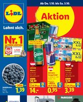 Lidl-Flugblatt gültig ab Donnerstag 01.10.