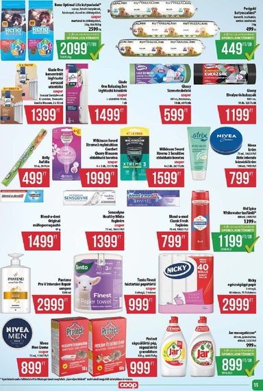 Akciós újság Coop - Coop - Abc-Szuper érvényes 10.15.-tól 10.21.-ig - 15 oldal