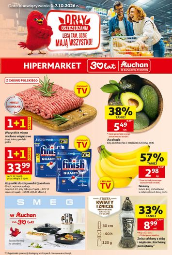 Gazetka Auchan - Hipermarket Auchan od 01.10. do 07.10. - strona 1