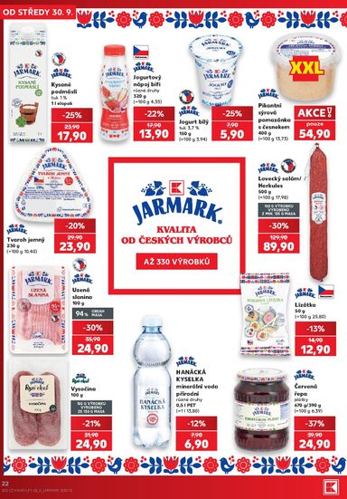 Leták Kaufland - Kaufland - Praha 4 od 30.09. do 06.10. - strana 22