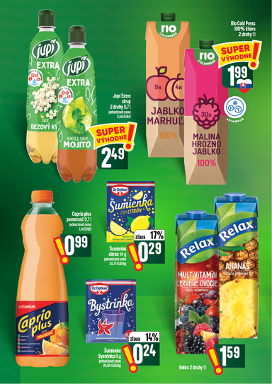 Leták COOP Jednota - COOP Jednota - Tempo od 01.10. do 07.10. - strana 48