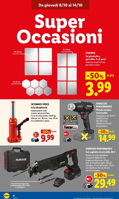 Volantino Lidl - Lidl - Nuova apertura Trieste valido dal 08/10 al 14/10 - pagina 6