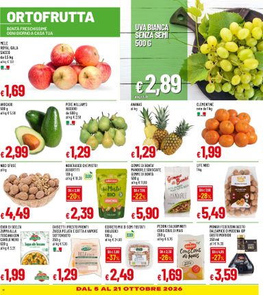 Volantino Galassia - Galassia - Buono Spesa 20% valido dal 30/09 al 21/10 - pagina 8