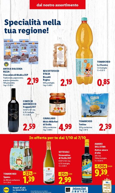 Volantino Lidl - Lidl - Sicilia valido dal 01/10 al 07/10 - pagina 4