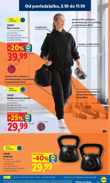Leták Lidl Polsko - Lidl Polsko - Katalog Okazji od 05.10. do 10.10. - strana 29