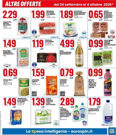 Volantino Eurospin - Eurospin valido dal 24/09 al 04/10 - pagina 15